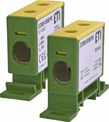 Блок распределительный ETI EDBS-50B/PE (1102421) - фото 1