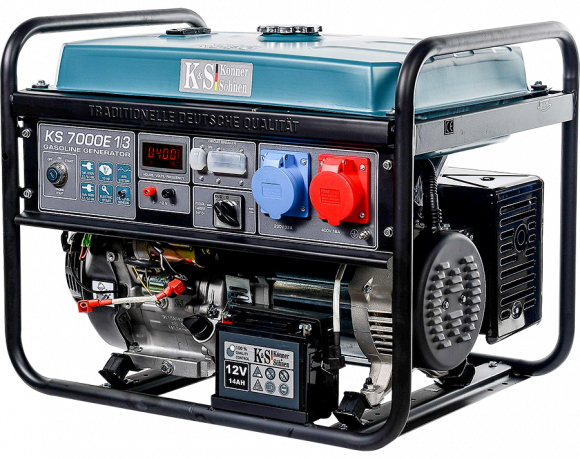 Генератор бензиновый Konner&amp;Sohnen KS 7000E-1/3 - фото 3