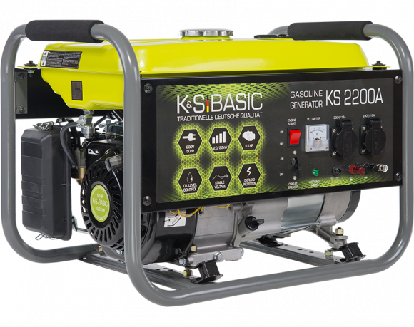 Генератор бензиновый Konner&amp;Sohnen BASIC KSB 2200A - фото 2