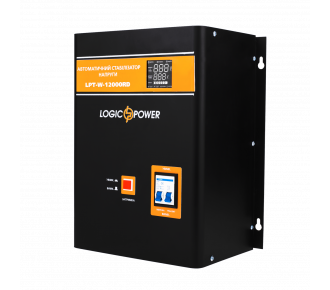 Стабилизатор напряжения LogicPower LPT-W-12000RD Black Стабилизатор напряжения LogicPower LPT-W-12000RD Black