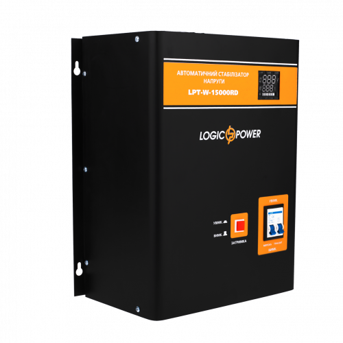 Стабилизатор напряжения LogicPower LPT-W-15000RD Black - фото 4