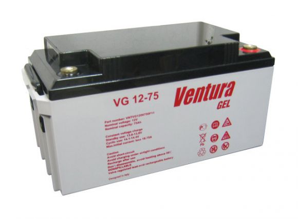 Аккумуляторная батарея Ventura VG 12-75 Gel - фото 1