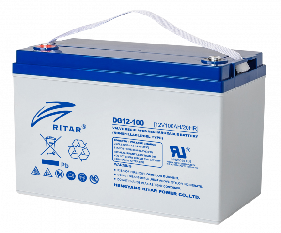 Аккумуляторная батарея RITAR DG12-100, 12V 100Ah (4234) - фото 1