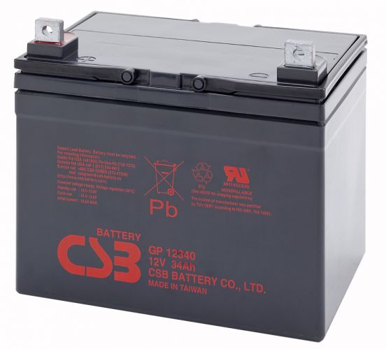 Акумуляторна батарея CSB GP12340 12V 34Ah (5669) - фото 1