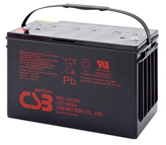 Аккумуляторная батарея CSB GPL121000 12V 100Ah (3406) Аккумуляторная батарея CSB GPL121000 12V 100Ah (3406)