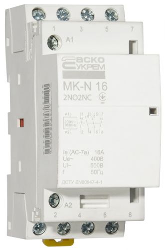 Модульный пускатель Аско MK-N 4P 16A 2NO2NC (A0040030028) - фото 4