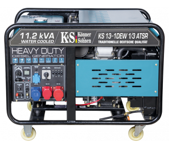 Генератор дизельный Konner&Sohnen KS 13-1DEW 1/3 atsR Генератор дизельный Konner&Sohnen KS 13-1DEW 1/3 atsR