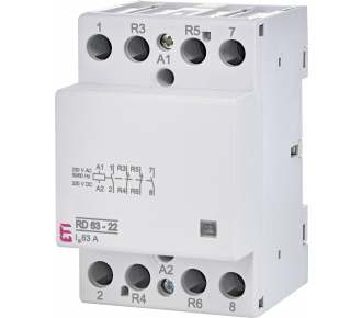 Контактор ETI RD 63-22 230V AC/DC (2464030)