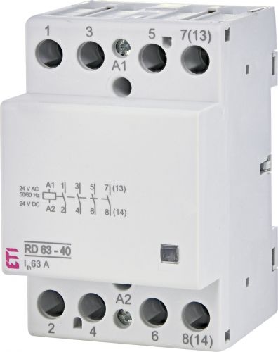 Контактор ETI RD 63-40 24V AC / DC (2464027) - фото 1
