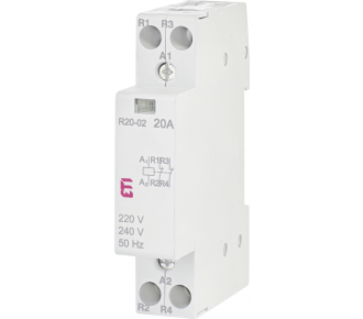 Контактор ETI R 20-02 230V AC (2461230) Контактор ETI R 20-02 230V AC (2461230)