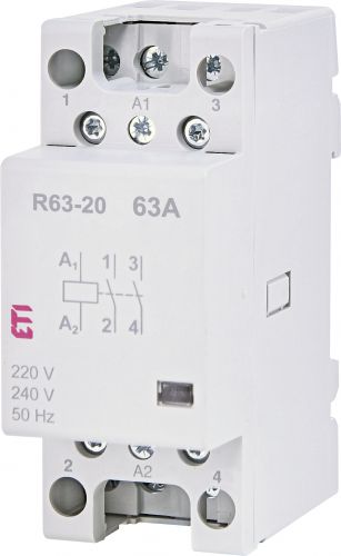 Контактор модульный ETI R 63-20 230V (2463482) - фото 1