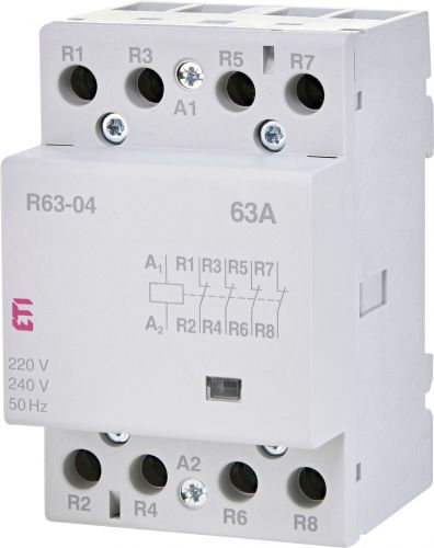Контактор ETI R 63-04 230V AC (2463480) - фото 1
