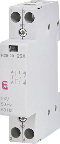 Контактор ETI R 20-20 24V AC (2461211) - фото 1