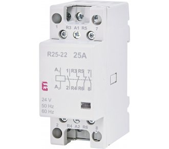 Контактор ETI R 25-22 24V AC (2462341)