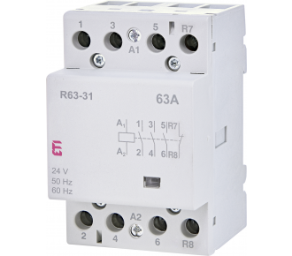 Контактор ETI R 63-31 24V AC (2463461) Контактор ETI R 63-31 24V AC (2463461)
