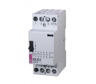 Контактор модульный ETI RD-R 25-22 24V AC/DC (ручн.управл.) (2464063)