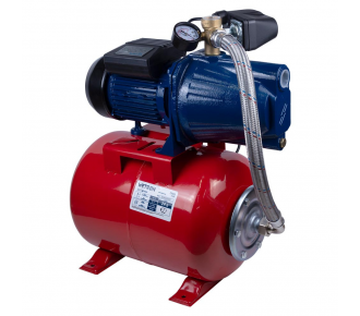 Cтанция 0.75кВт Hmax 45м Qmax 55л/мин (самовсасывающий насос) 24л Украина Wetron (775042/24)