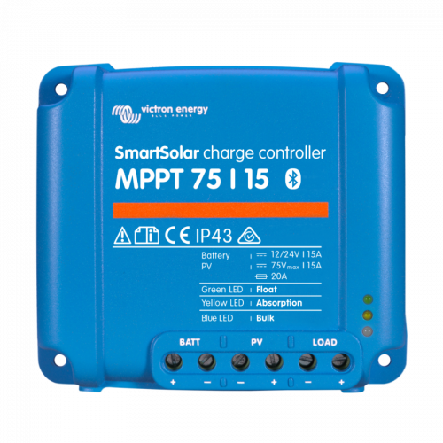 Контроллер для солнечной панели Victron Energy SmartSolar MPPT 75/15 SCC075015060R - фото 1
