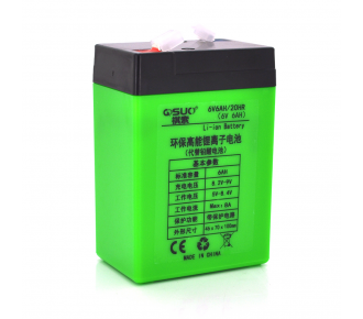 Аккумуляторная батарея QSuo QS-606 6V 6A (18293)+зарядное устройство Аккумуляторная батарея QSuo QS-606 6V 6A (18293)+зарядное устройство