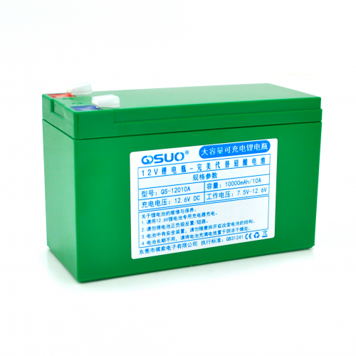 Акумуляторна батарея QSuo QS-12010A 12V 10A (18302) - фото 1