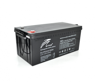 Аккумуляторная батарея RITAR LiFePO4 25,6V 100Ah (6325) Аккумуляторная батарея RITAR LiFePO4 25,6V 100Ah (6325)