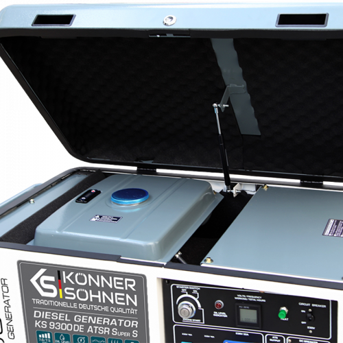 Генератор дизельный Konner&amp;Sohnen KS 9300DE ATSR SUPER S - фото 4