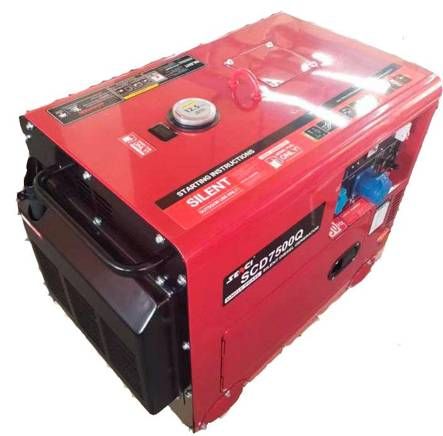 Генератор дизельный SENCI SCD7500Q - фото 2