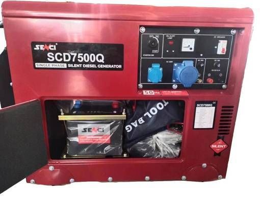 Генератор дизельный SENCI SCD7500Q - фото 3