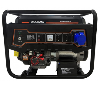 Генератор бензиновый Okayama LT9000EN-6 Генератор бензиновый Okayama LT9000EN-6