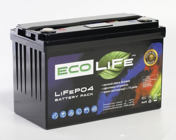 Аккумуляторная батарея EcoLiFe 12-110 - фото 2