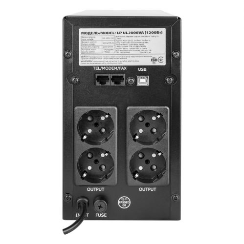 ДБЖ LogicPower LP-UL2000VA - фото 4