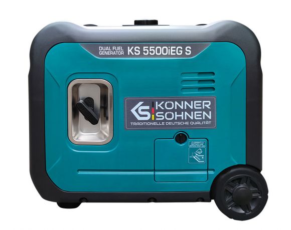 Генератор газобензиновий Konner&amp;Sohnen KS 5500iEG S - фото 4