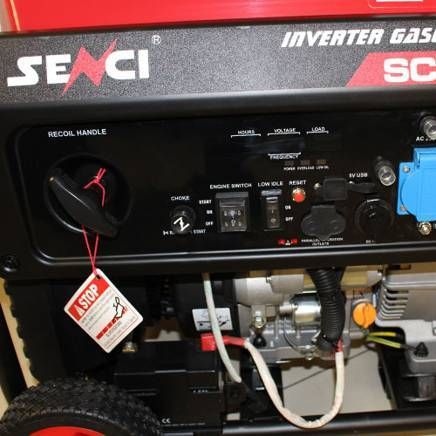 Генератор інверторний SENCI SC6000i-V - фото 7