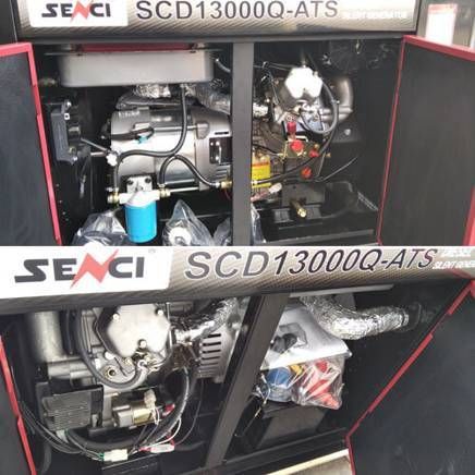 Генератор дизельний SENCI SCD13000Q-ATS - фото 6