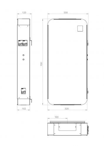 Стабілізатор напруги/ДБЖ Volter Smart-R 7/3 - фото 3