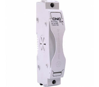 Держатель предохранителя CNC PV-63L 1 полюс SOLAR 14х85 1500В DC 63А (Б00031372) Держатель предохранителя CNC PV-63L 1 полюс SOLAR 14х85 1500В DC 63А (Б00031372)