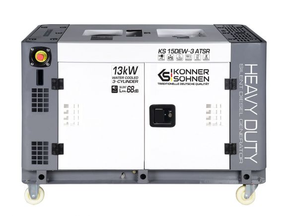 Генератор дизельный Konner&amp;Sohnen KS 15DEW-3 ATSR - фото 1