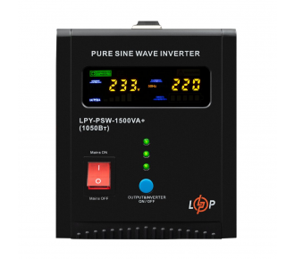 ДБЖ LogicPower LPY-PSW-1500VA+ ДБЖ LogicPower LPY-PSW-1500VA+