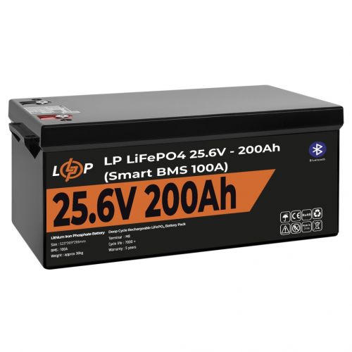 Акумулятор LP LiFePO4 24V (25,6V) - 200 Ah (5120Wh) (20201) - фото 2