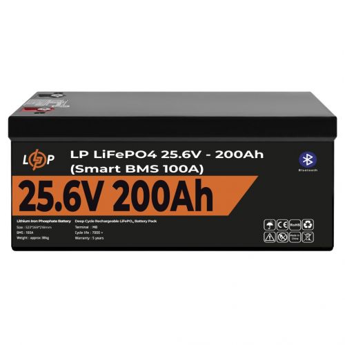 Акумулятор LP LiFePO4 24V (25,6V) - 200 Ah (5120Wh) (20201) - фото 1