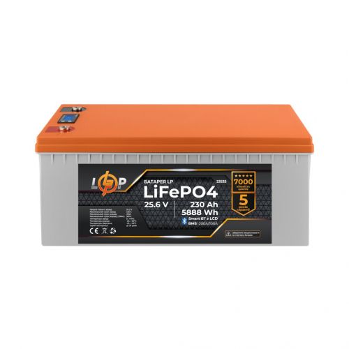 Акумулятор LP LiFePO4 25,6V - 230 Ah (5888Wh) (23535) - фото 1