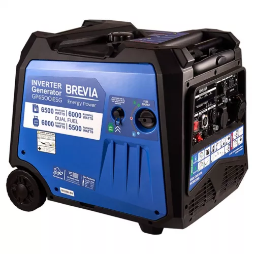 Гибридный инверторный генератор BREVIA GP6500iESG - фото 1