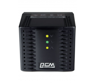 Стабилизатор напряжения Powercom TCA-3000 Black 4*Schuko
