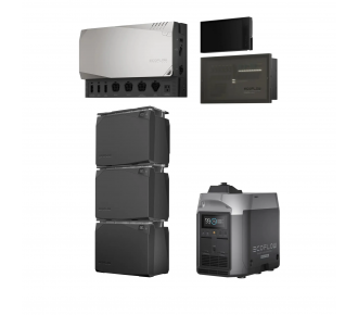 Система бесперебойного питания Ecoflow Power Independence Kit 6 kWh (с генератором) Система бесперебойного питания Ecoflow Power Independence Kit 6 kWh (с генератором)