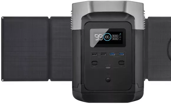 Комплект EcoFlow DELTA + 3*110W Solar Panel - фото 1