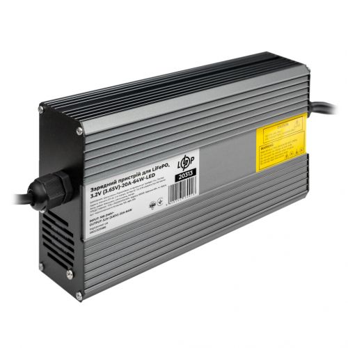 Зарядное устройство для аккумуляторов LogicPower LiFePO4 3.2V (3.65V)-20A-64W-LED - фото 4