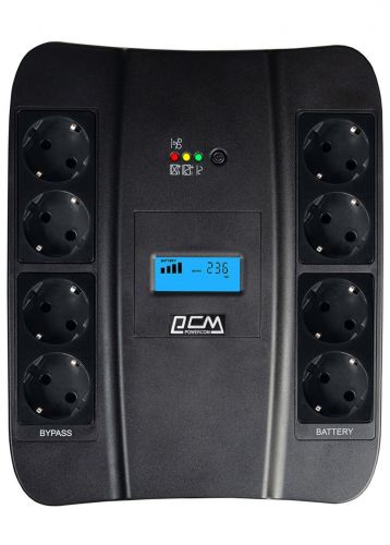 ИБП Powercom SPD-550U LCD - фото 1
