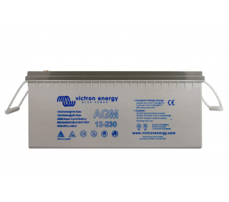 Аккумуляторная батарея Victron Energy 12V/230Ah AGM Super Cycle (M8) (BAT412123081)
