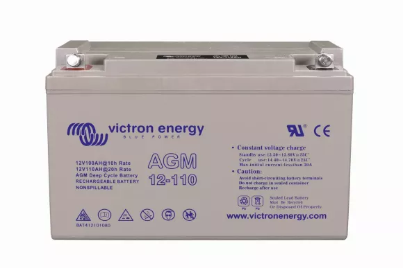 Акумуляторна батарея Victron Energy 12V/110Ah AGM Deep Cycle (BAT412101084) - фото 5