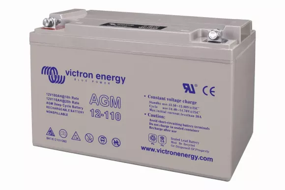 Акумуляторна батарея Victron Energy 12V/110Ah AGM Deep Cycle (BAT412101084) - фото 3